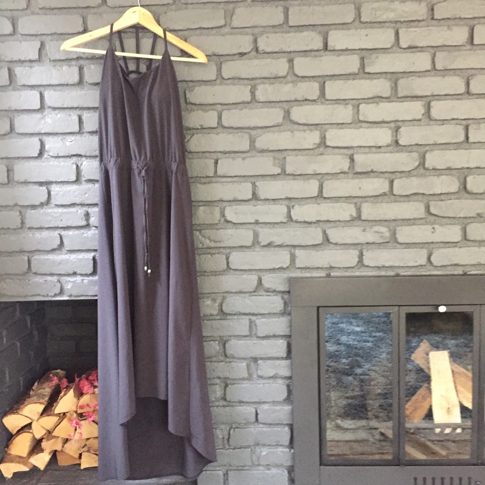 Athleta high low dress.